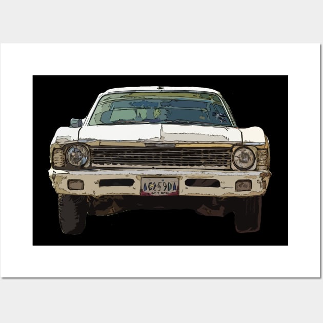 OLD chevy Wall Art by rickylabellevie